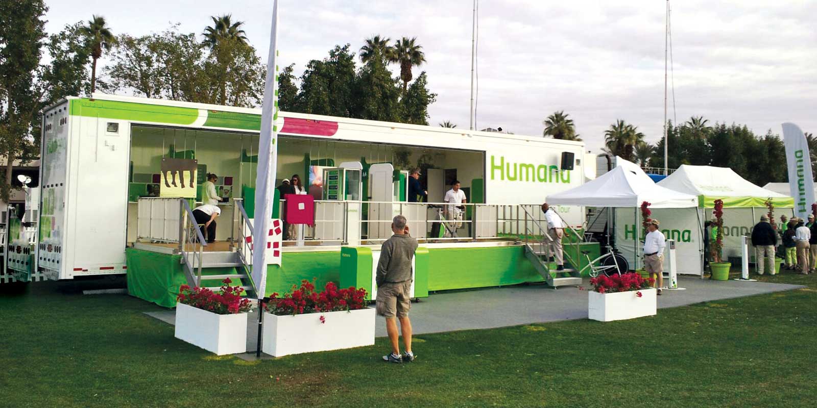 53' STAGE SEMI TRAILER / HEALTH SCREENING